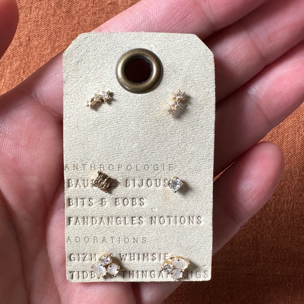 BRAND NEW ANTHROPOLOGIE STUDS!
